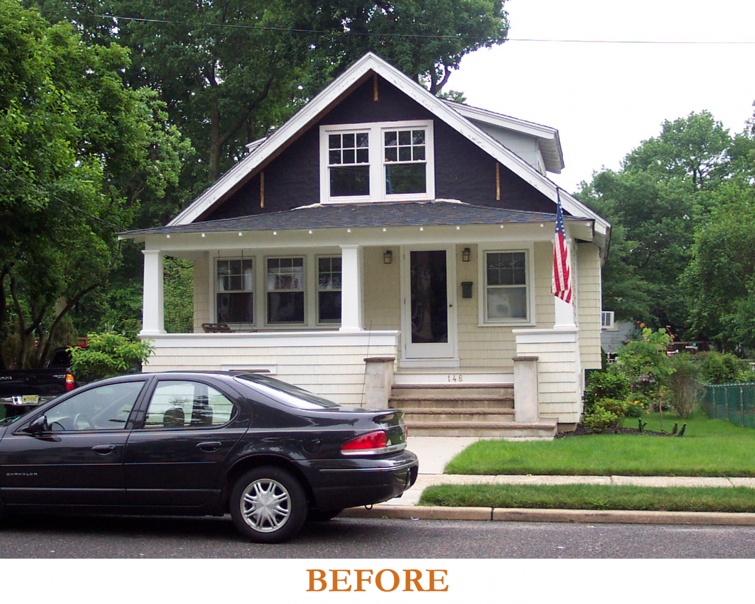 Bungalow before