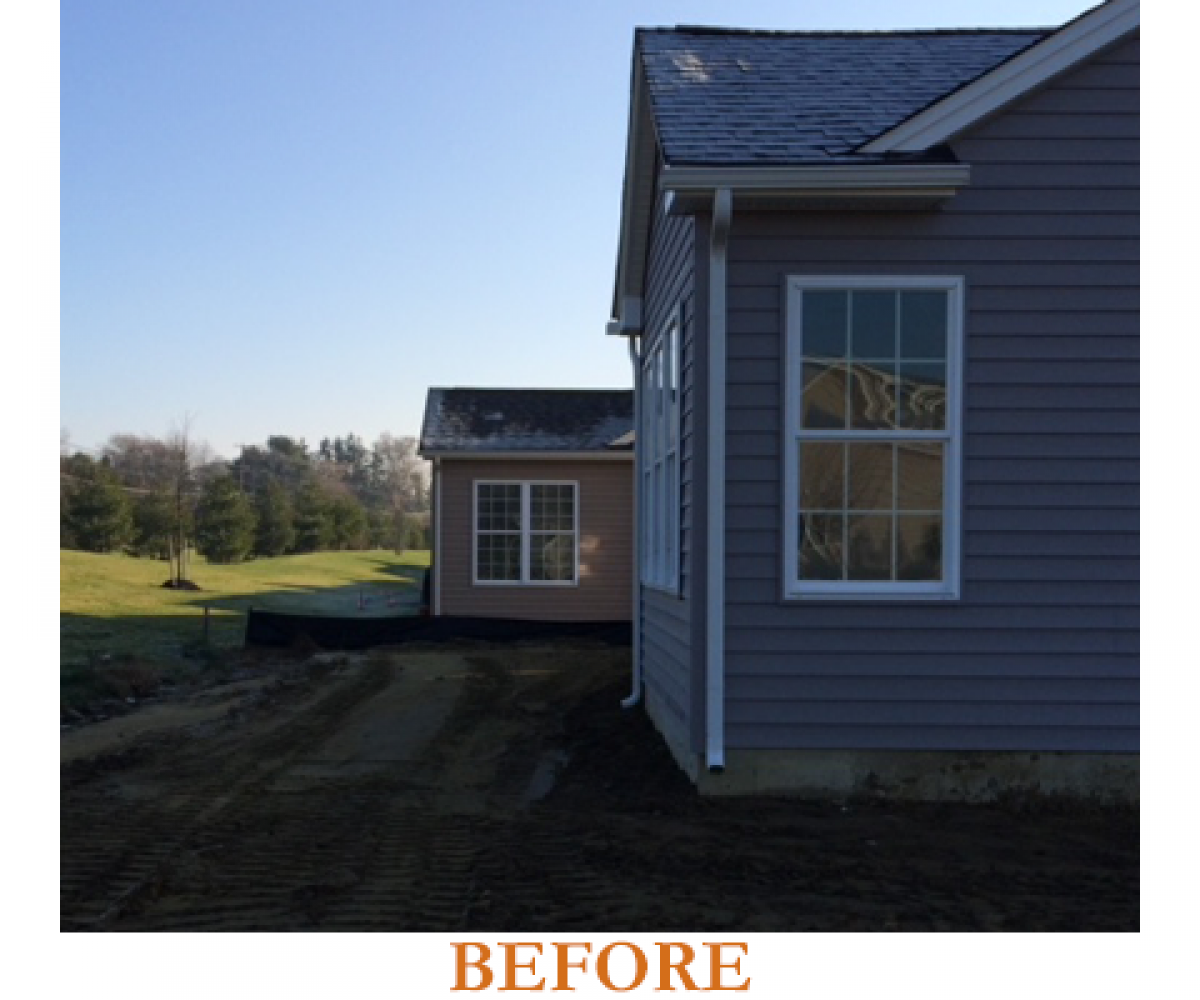Medford addition side before